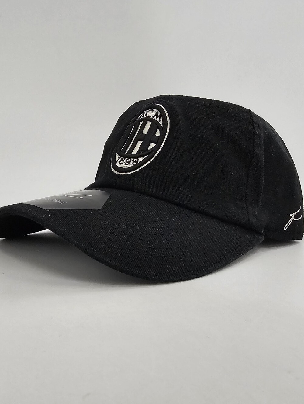 AC Milan 1899 Serie A Soccer Team Fi Collection Strapback Men's Cap